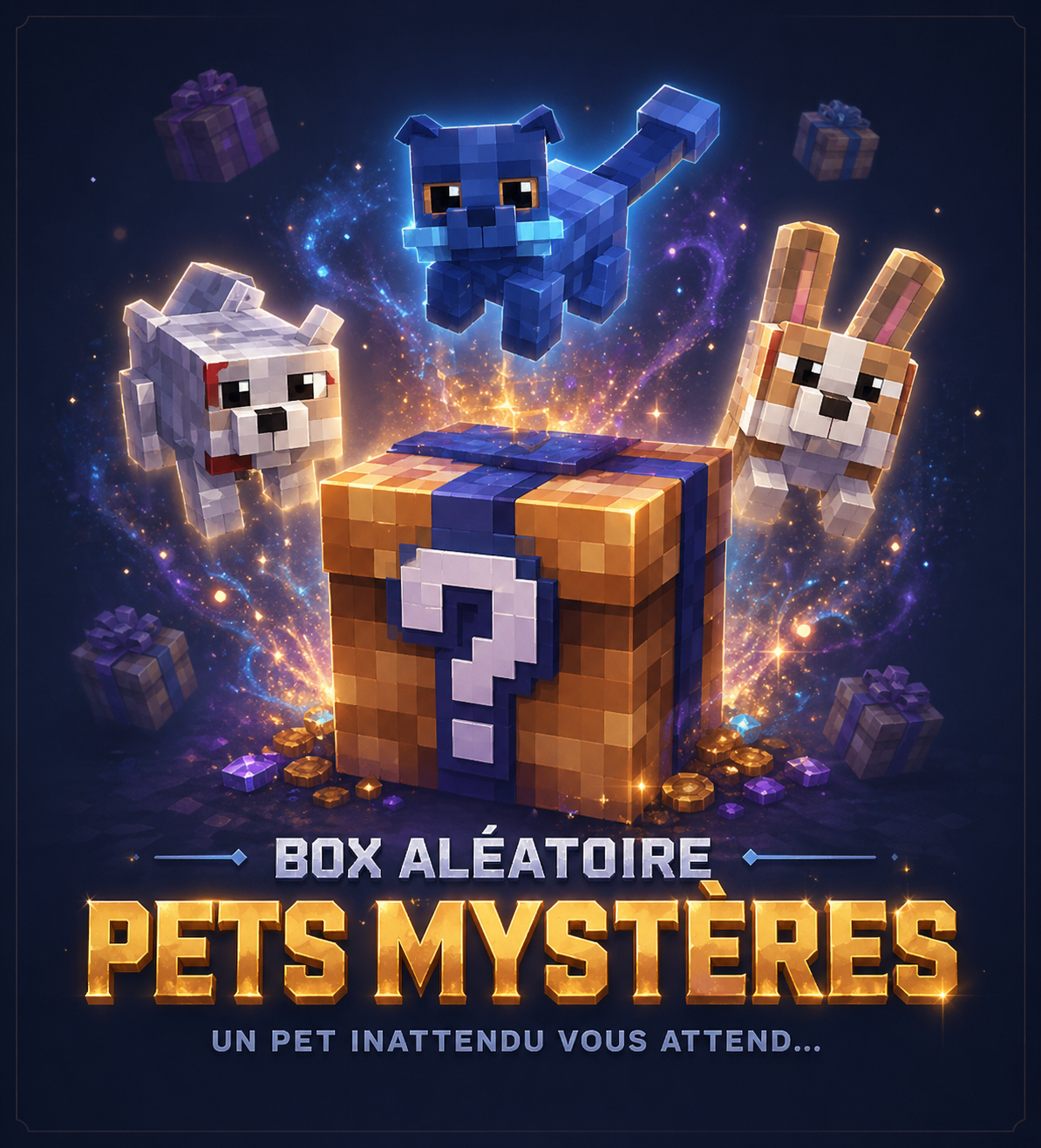 Pet random chien et chat (équivalent 12€)